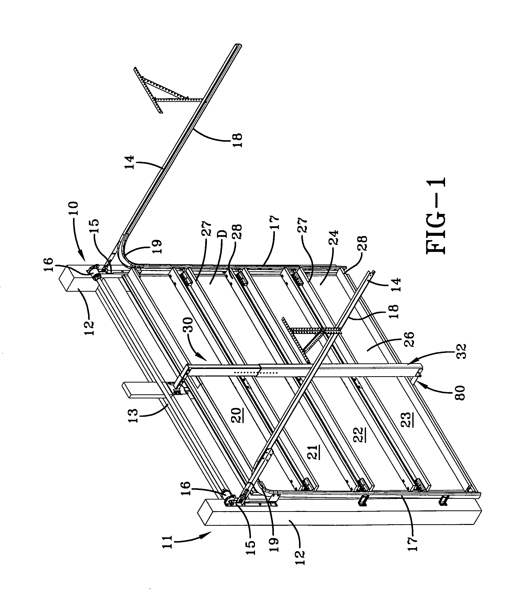 Barrier with dual post wind resistance system