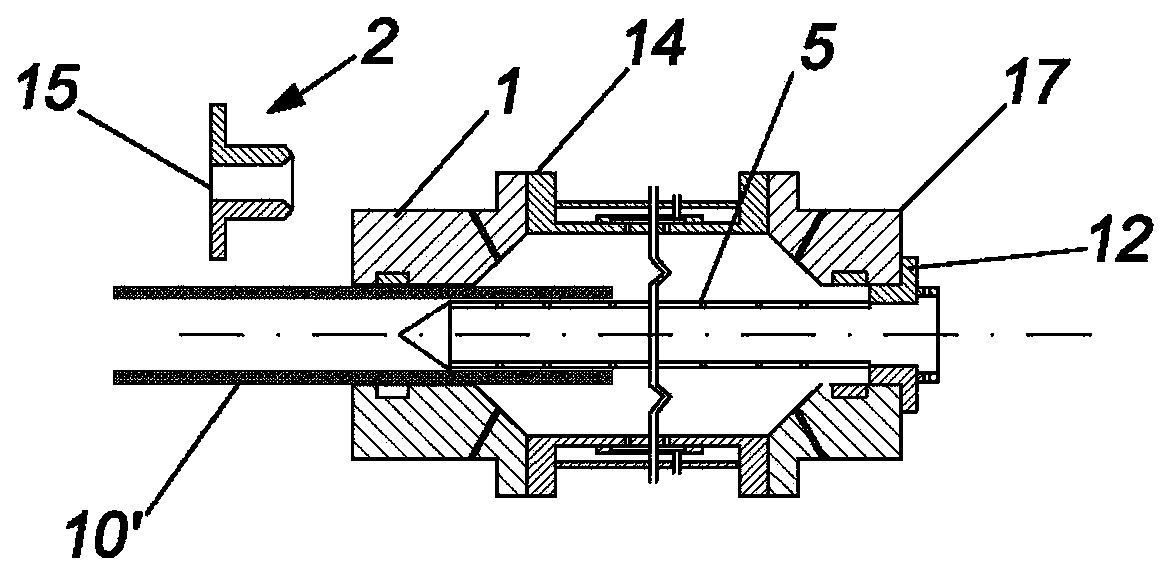 Apparatus and method for producing molecularly bidirectional plastic pipes