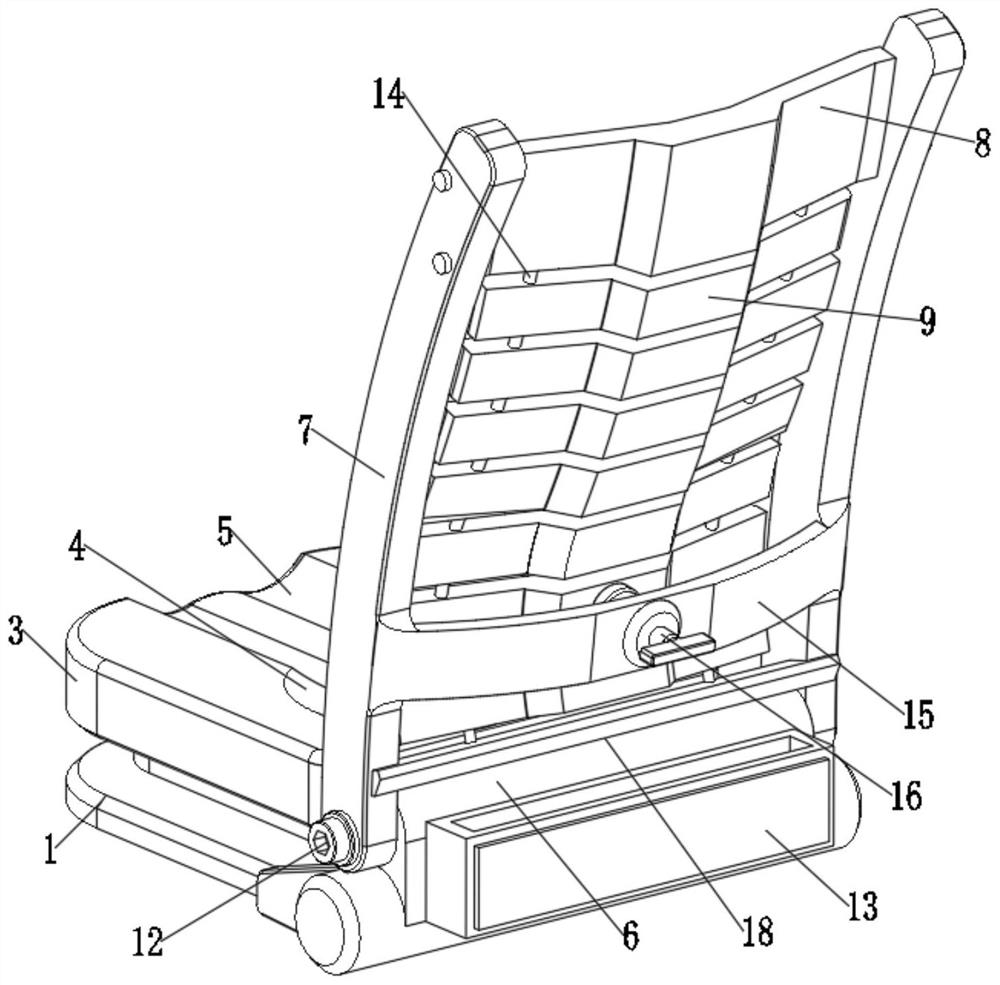 Acupuncture point electrical stimulation device for psychiatry department and use method