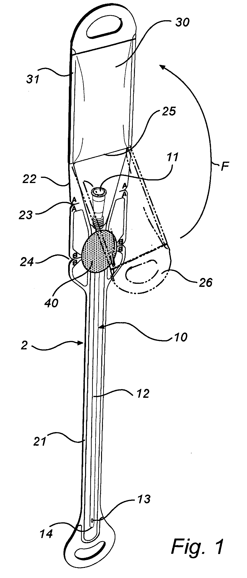 Folded Catheter Assembly With Adhesive Grip