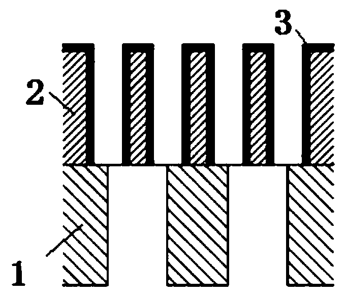 Oil-water separation composite filter material and preparation method thereof