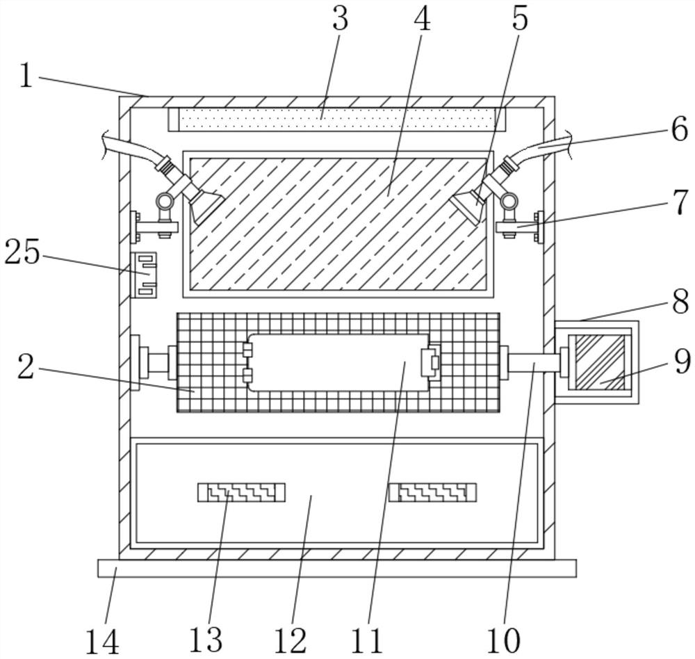 Energy-saving efficient aquatic product thawing device