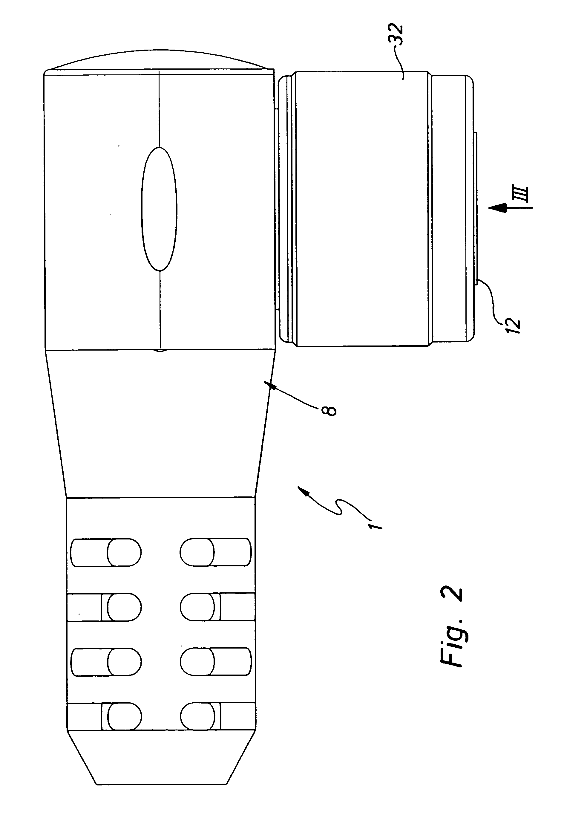 Electromechanical plug device having a rotatable outgoing cable part