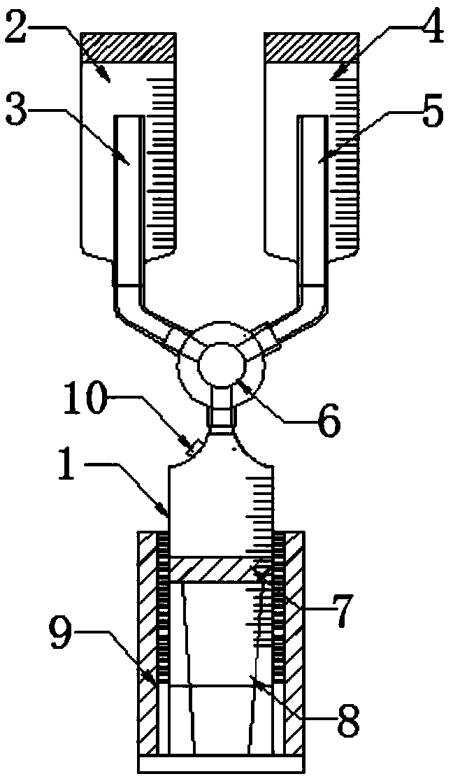 Platelet-rich plasma extracting device