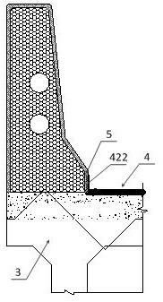 Method for temporarily blocking simply supported girder bridge expansion joint