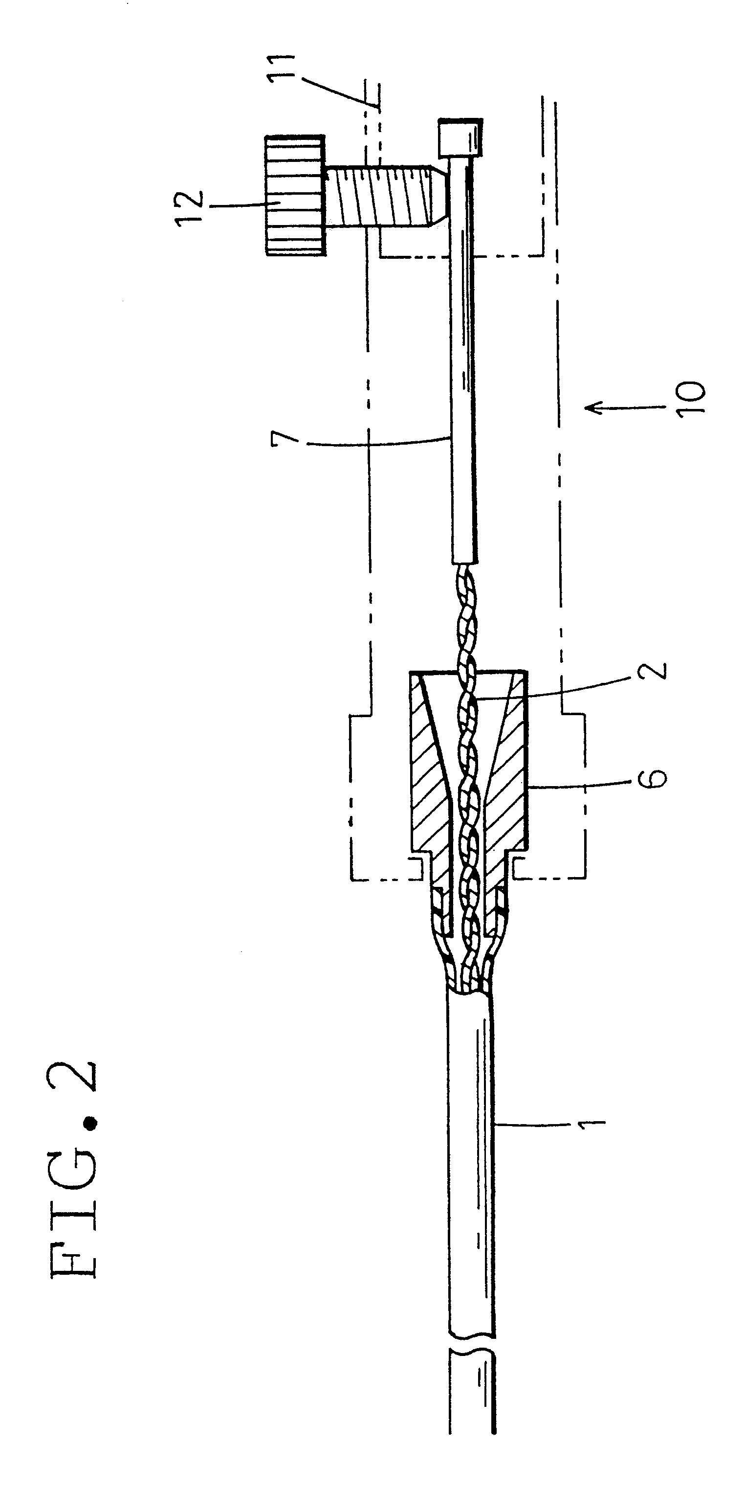Wire loop type instrument for endoscope and method of producing the same