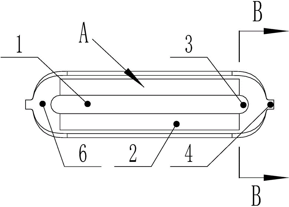 Ceramic bi-directional scraper bit and processing method thereof