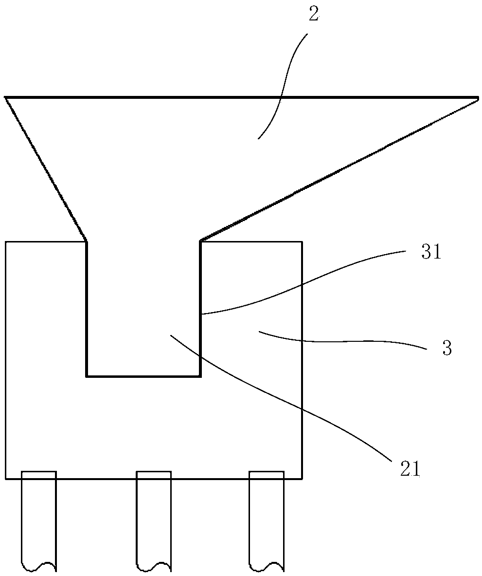 Inverted cone spiral building structure with high torsional resistance