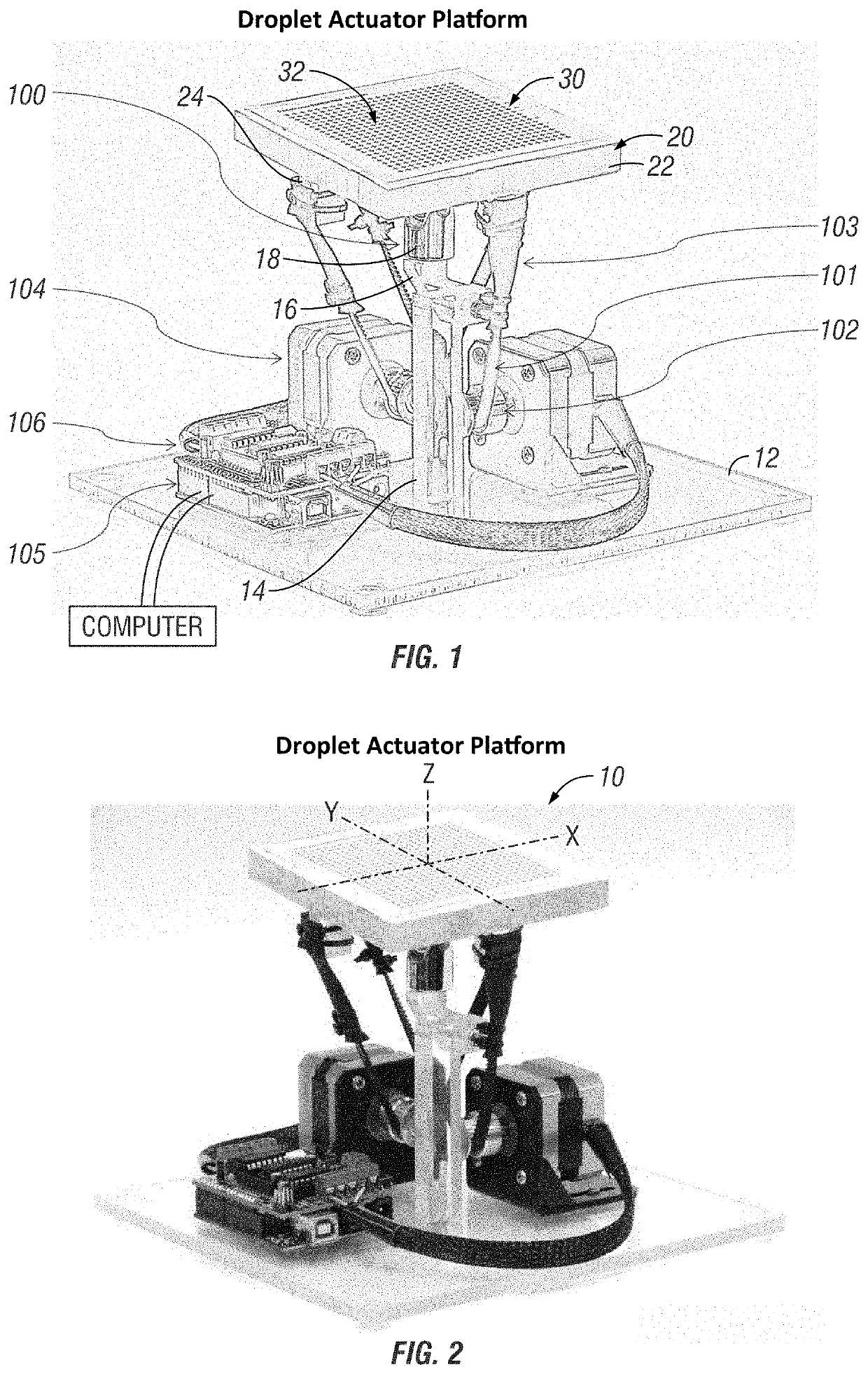 Droplet actuator and methods of droplet manipulation