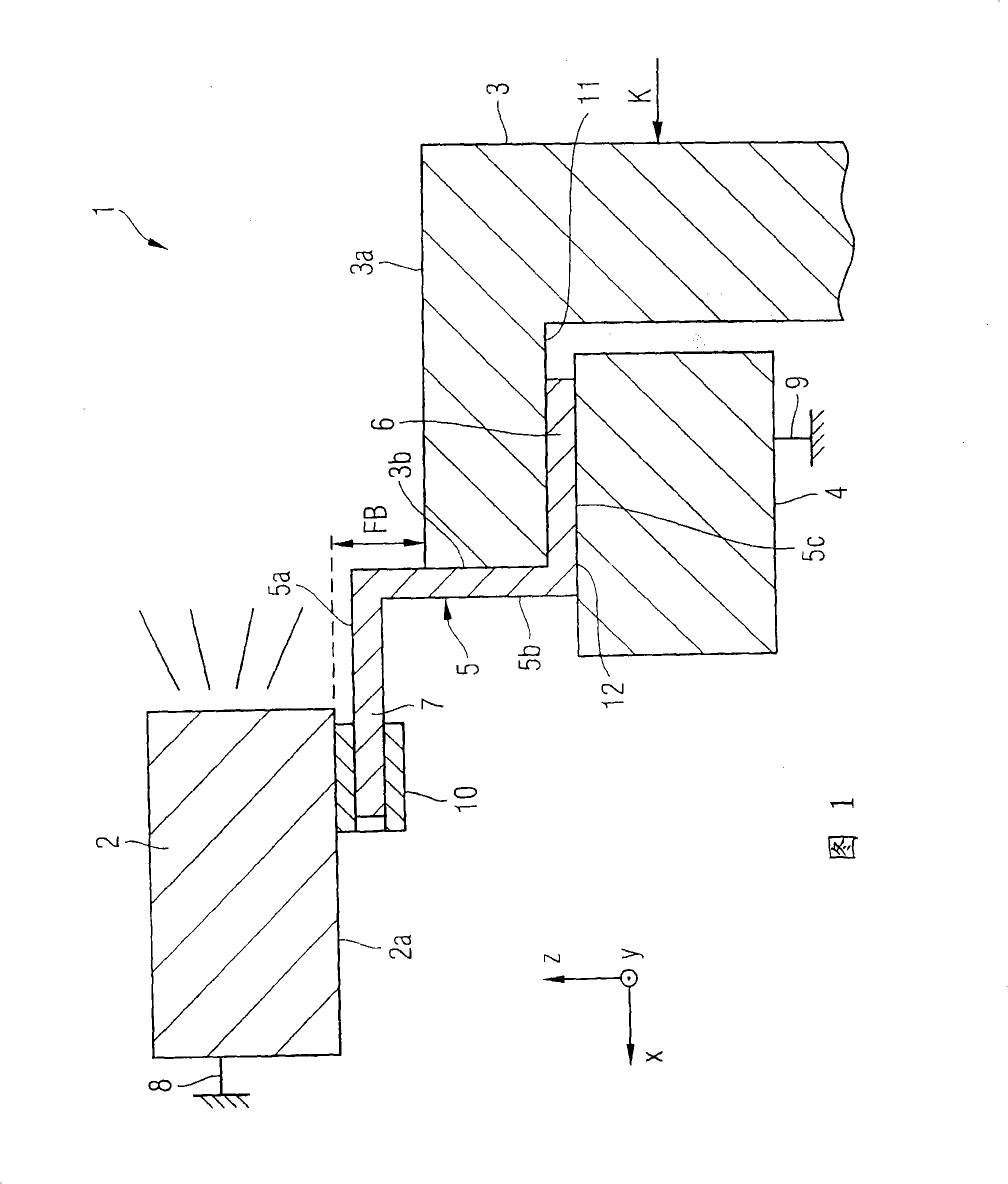 Bumper arrangement in or for a motor vehicle and the motor vehicle