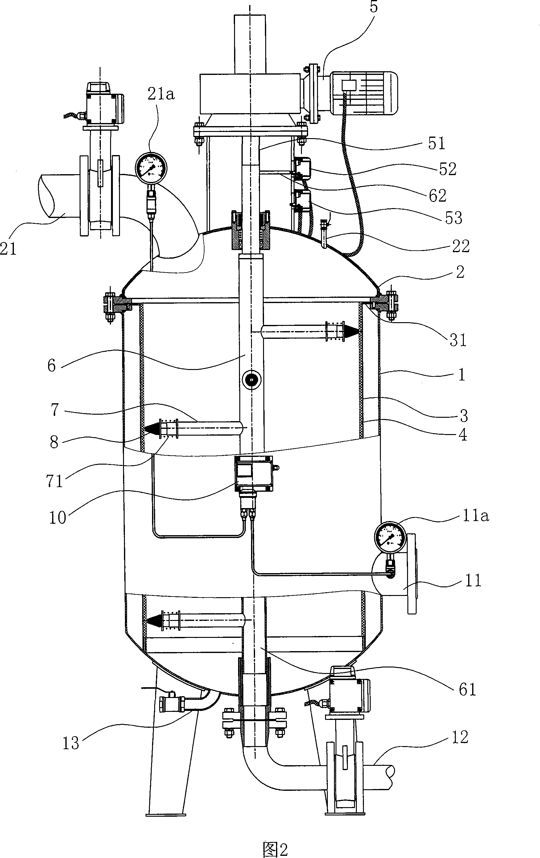 Filter capable of removing suspended substance in water