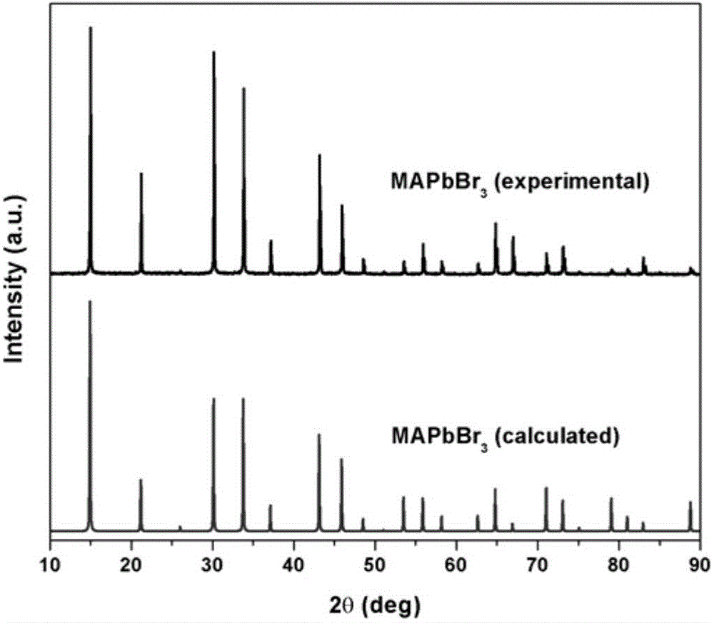 Methylamine halogenated plumbate compound large-size crystal growth method and device