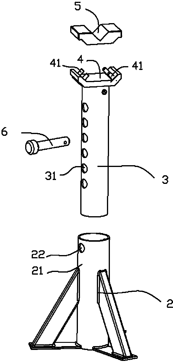 Supporting device of woodworking workbench