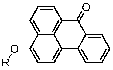 Preparation method and application of alkoxy benzanthrone photoinitiator