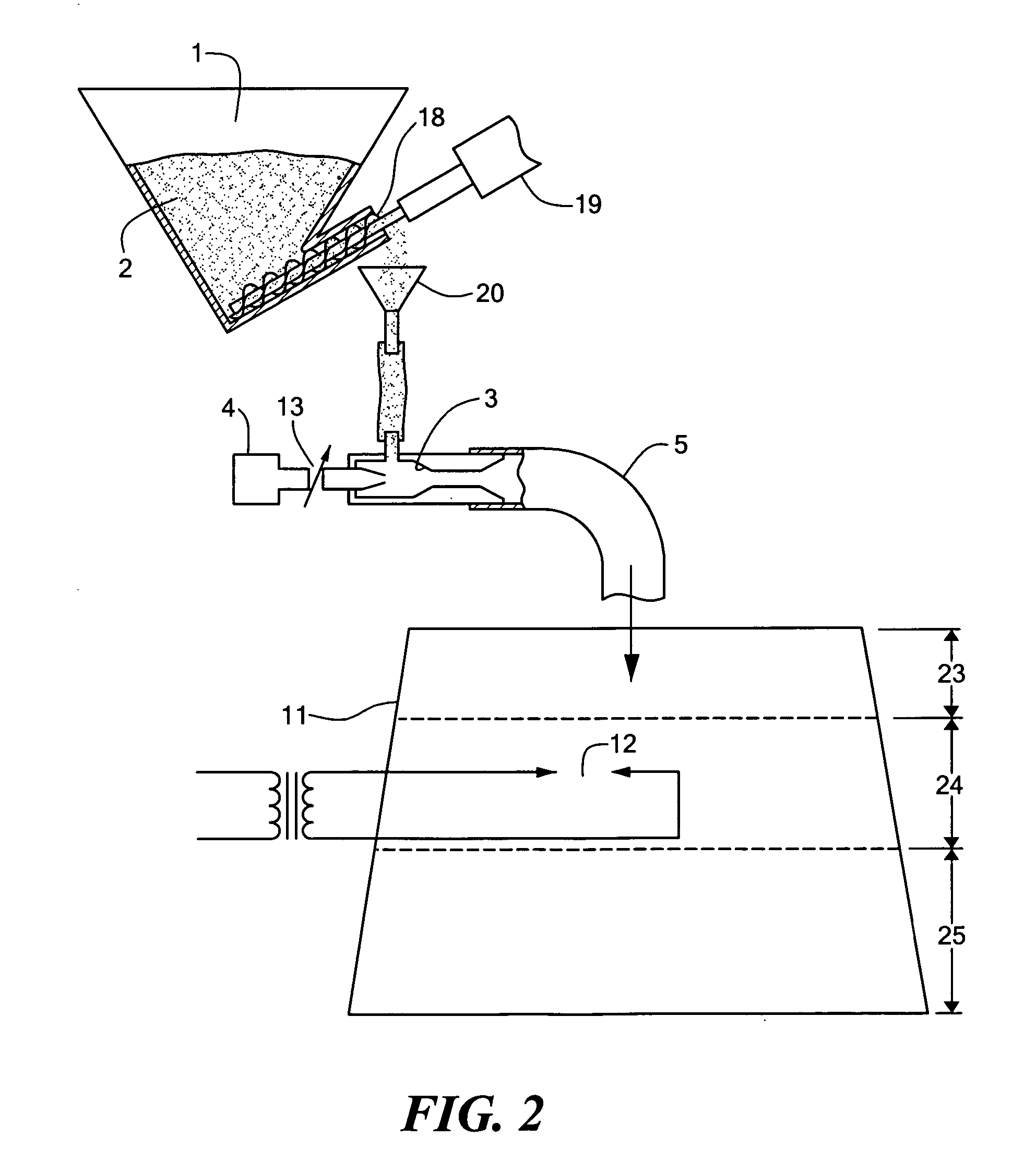Flame spraying process and apparatus