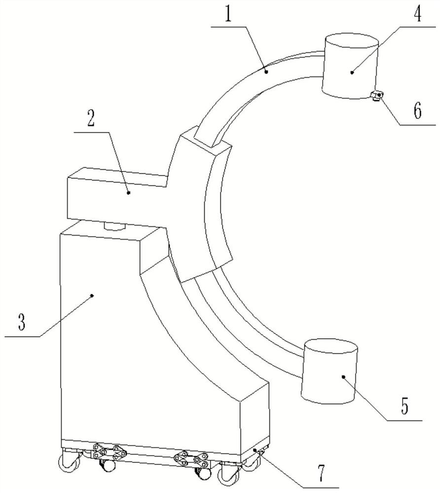 Bedside X-ray machine