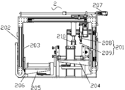A battery cell cap tab welding equipment and its working method