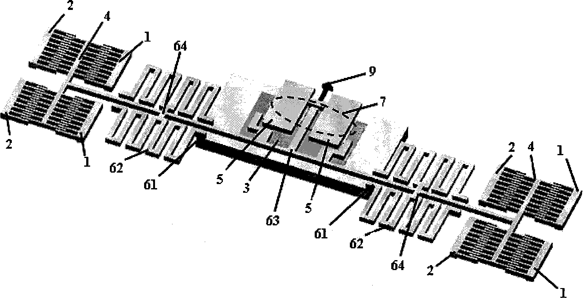 Minisize multifunctional optical devices and method for making same