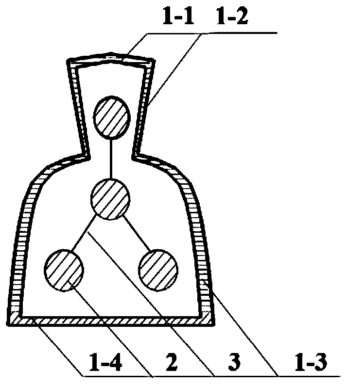 An energy-saving targeted air supply port