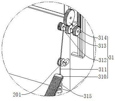 Operating room nursing equipment convenient to take and place articles