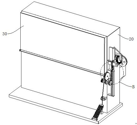 Operating room nursing equipment convenient to take and place articles