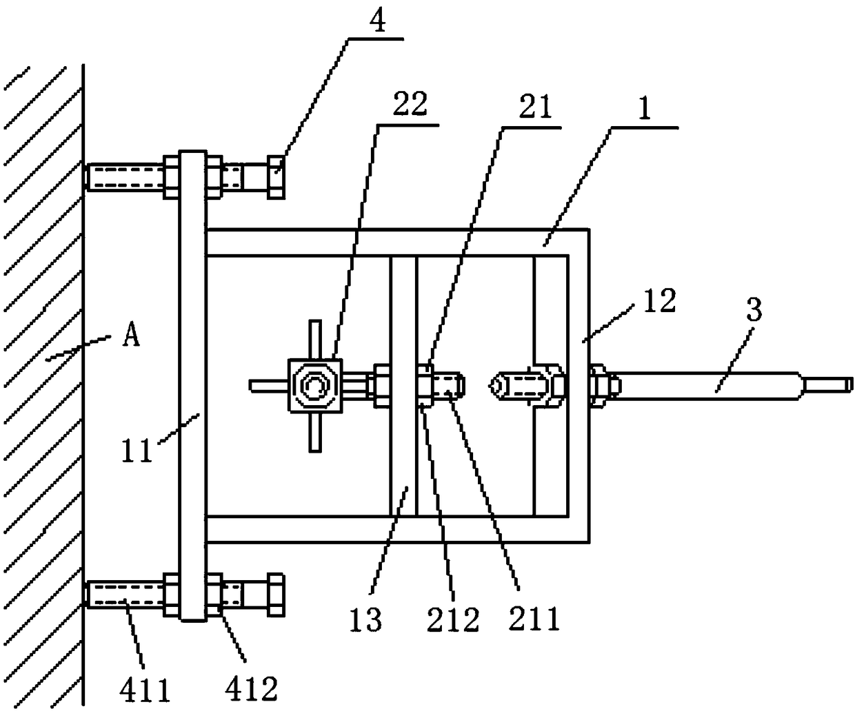 Position adjustment device and circular die-cutting equipment
