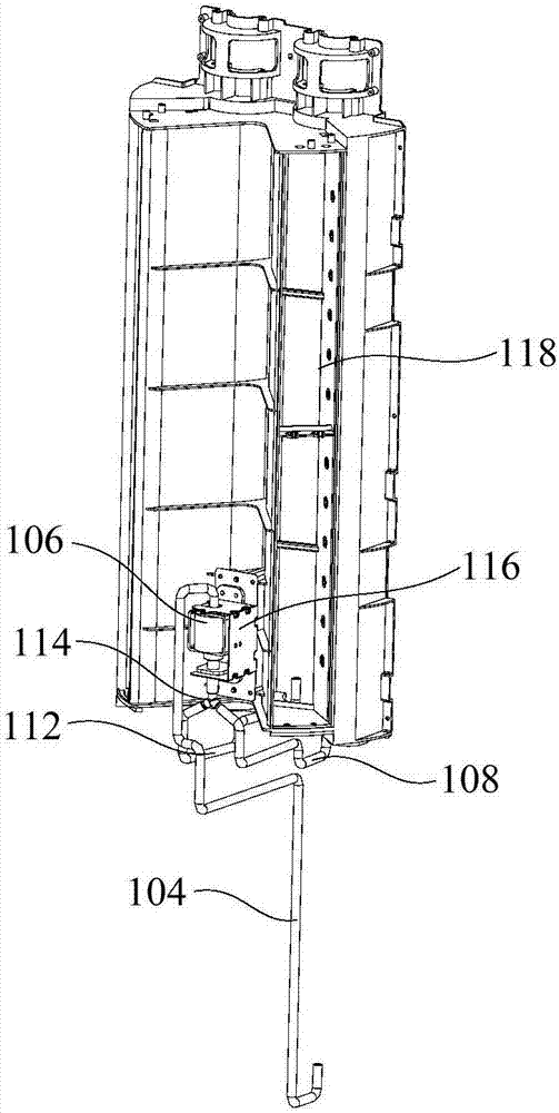 Cleaning device and air conditioner