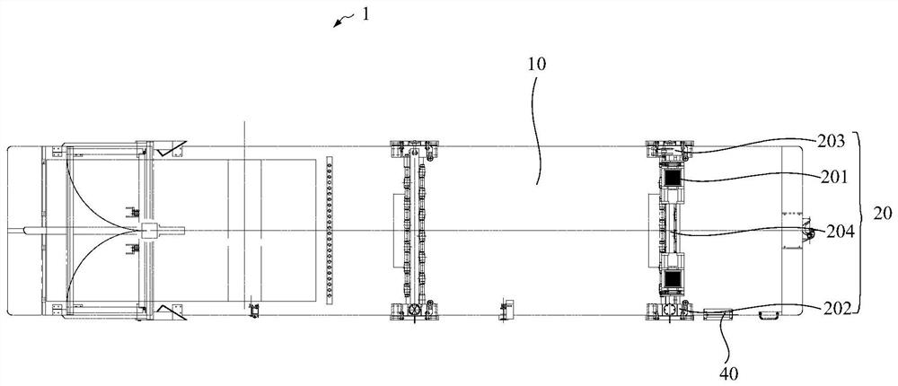 Steel rail support and steel rail transport vehicle