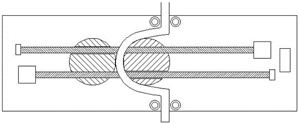 Bending equipment and bending method for electric power transmission cable with contact indicator light