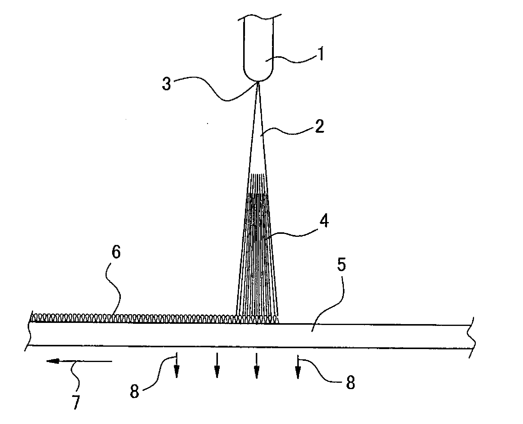 Amorphous inorganic ceramic material and method of producing same