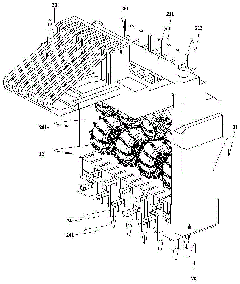 Simple connector with variable combination structure