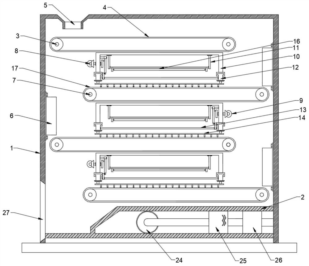 Material conveying equipment for papermaking