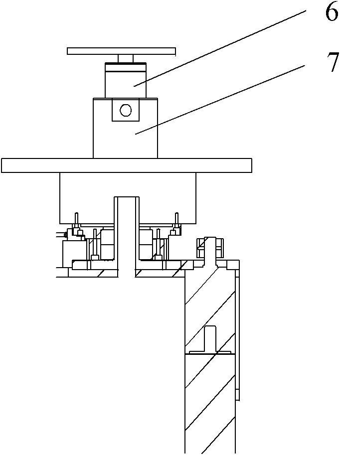 Planar module type equipment structure