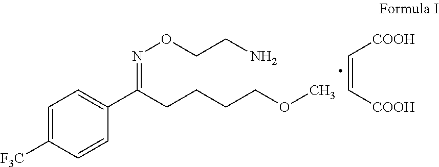 Process for the preparation of fluvoxamine maleate