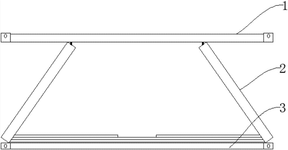 Assembling method of foldable container