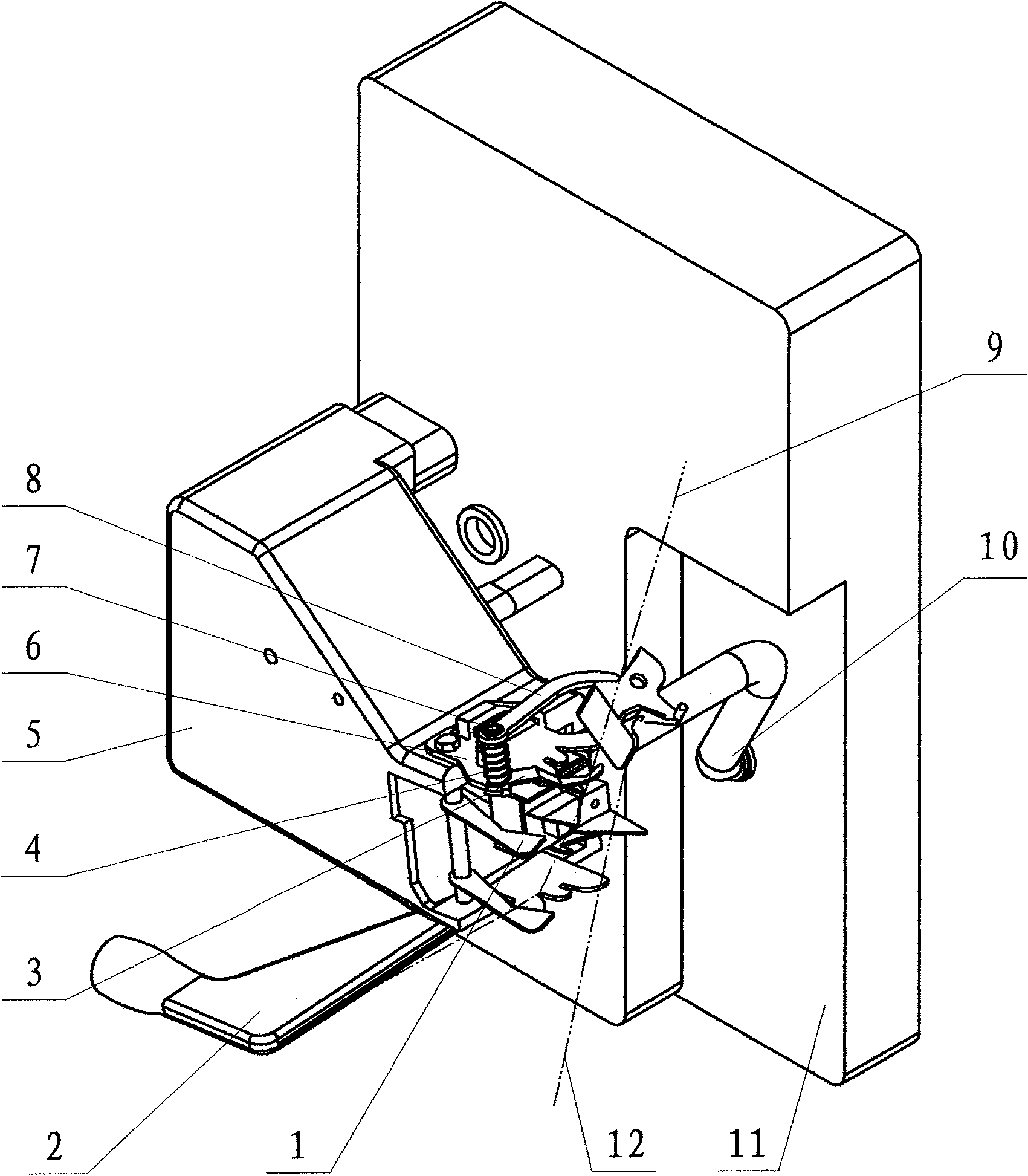 Yarn splicing guide device of automatic bobbin winder