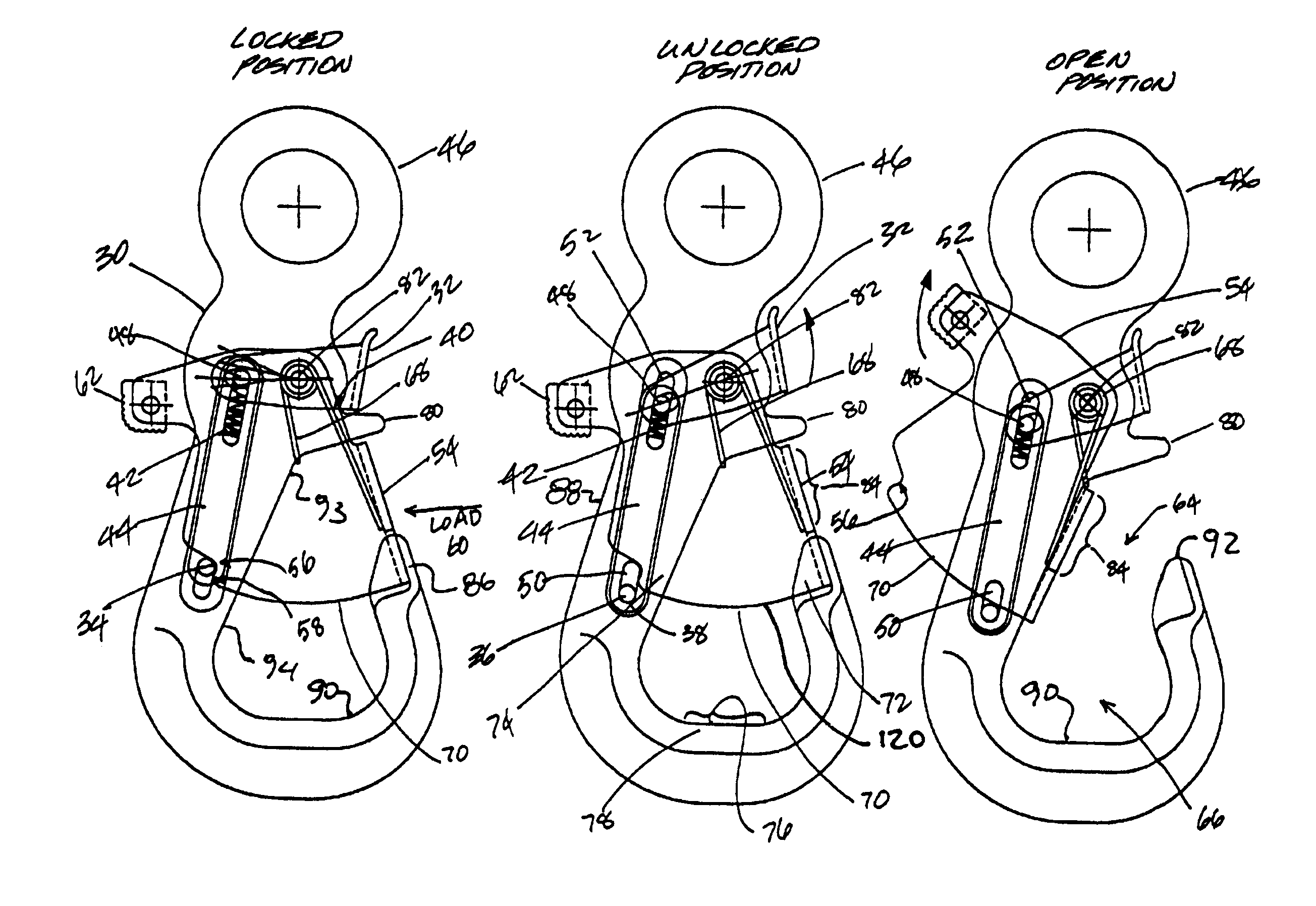 Tie back snap