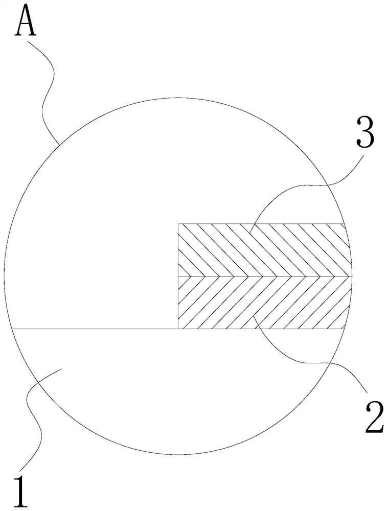 Surface treatment process of extending shaft sealing section