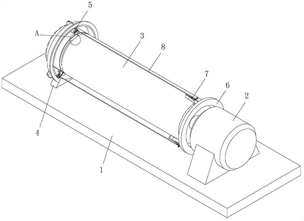 Processing device for building raw materials