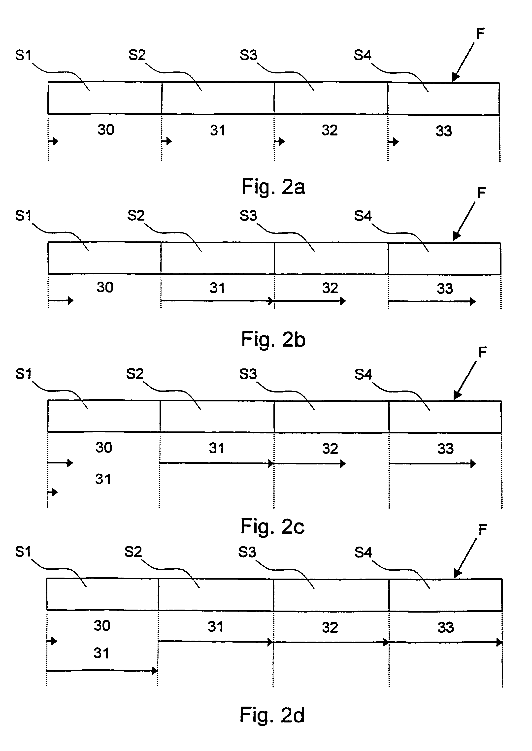 Procedure and device for control of data file transmission