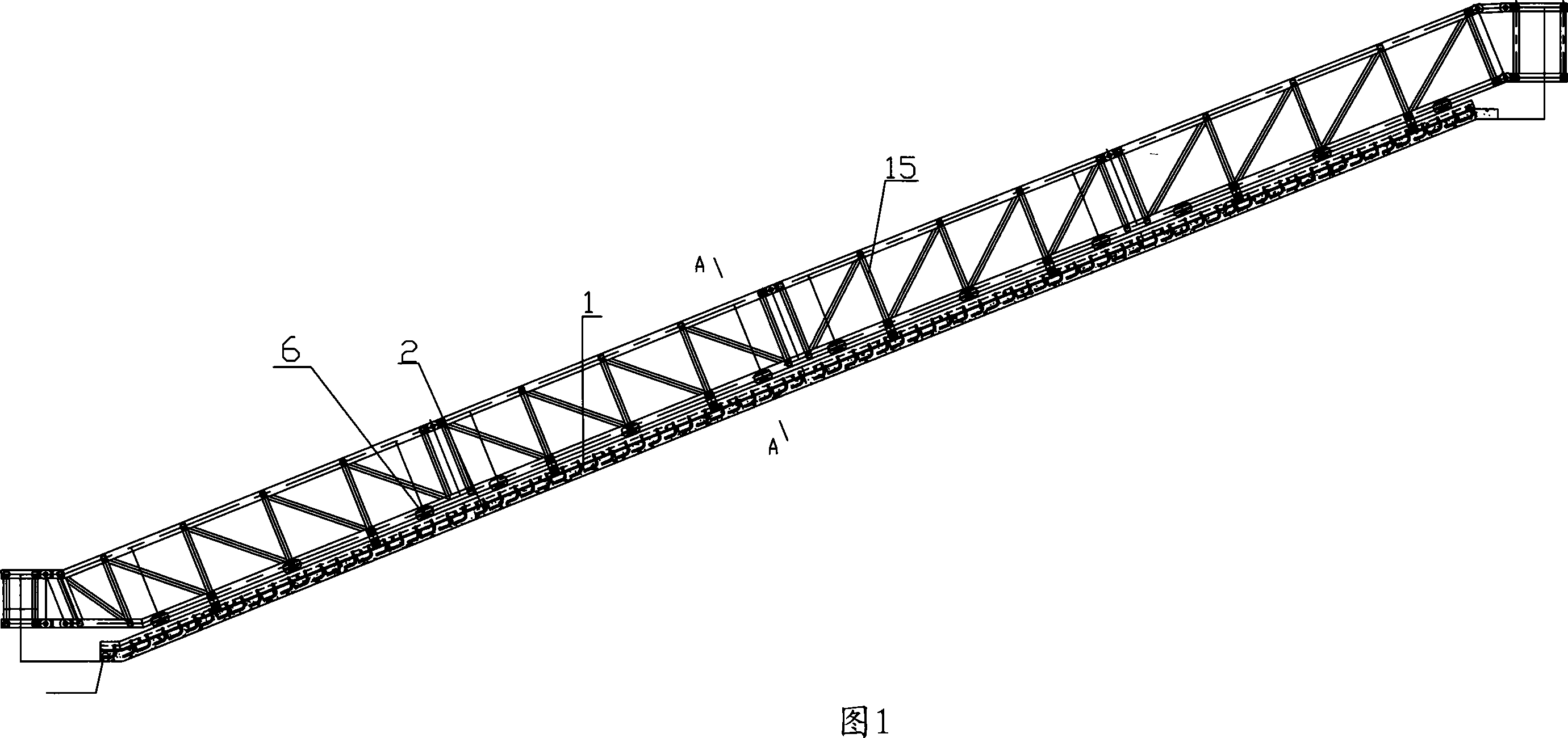 Lining building machine