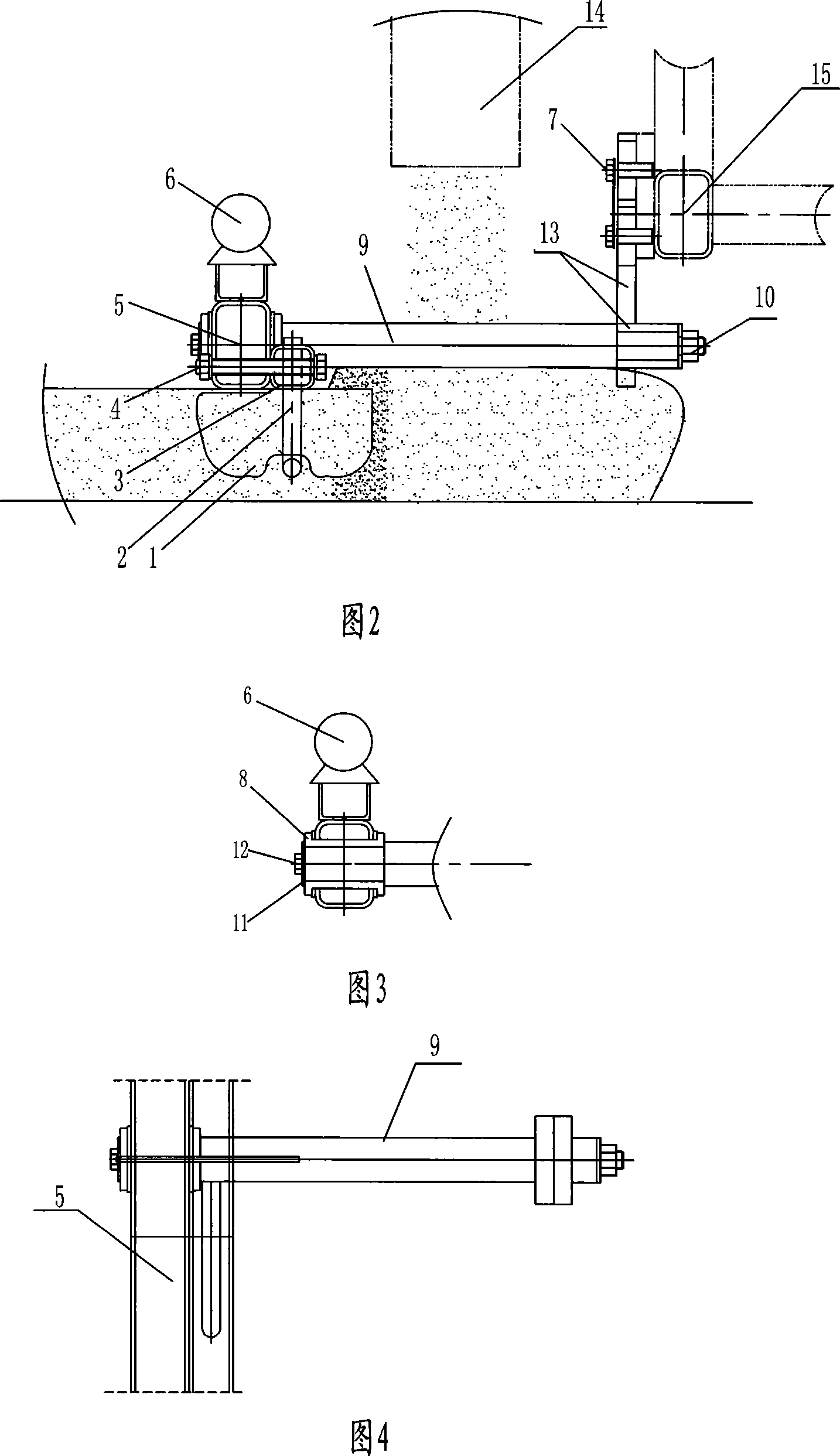 Lining building machine