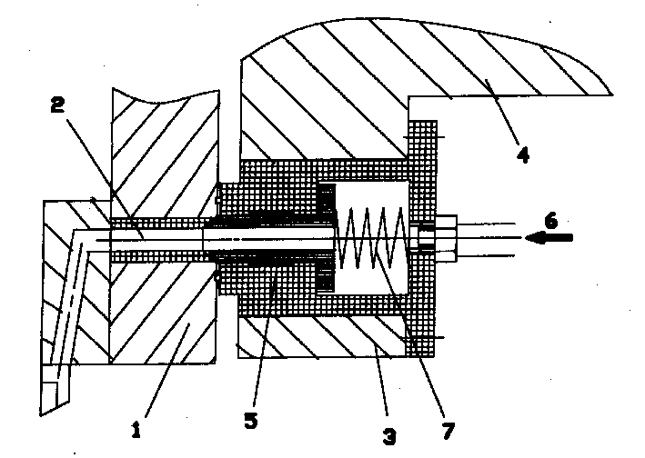 Automatic butter connection mechanism for capstan and low-temp. fluid delivery unit