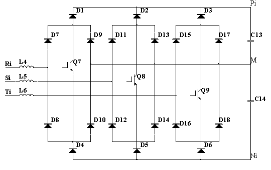 Energy storage charging power supply device for connecting electric automobile with intelligent power grid