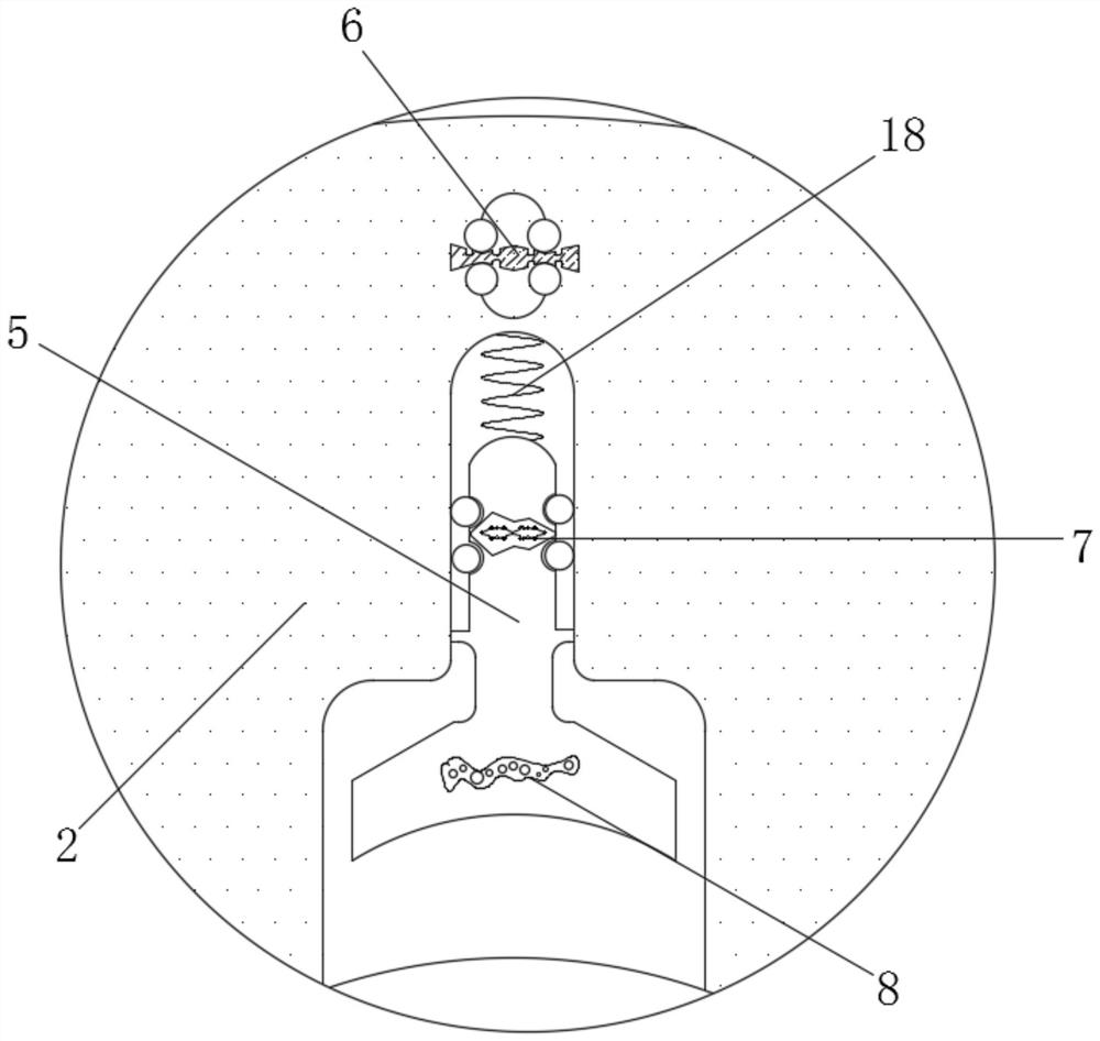 Automatic polishing device for hardware pipe welding point machining