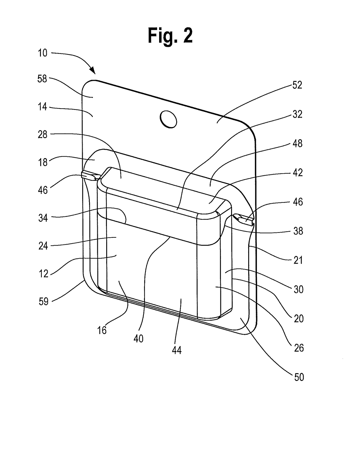 Fold Open Face Seal Package
