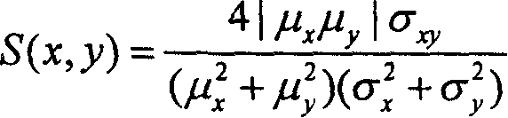 Color image quality estimating method based on super-complex