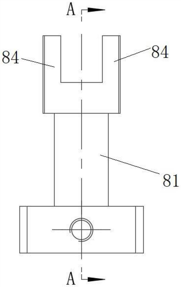 Self-centering positioning component, attaching mechanism and attaching system for cubic prism