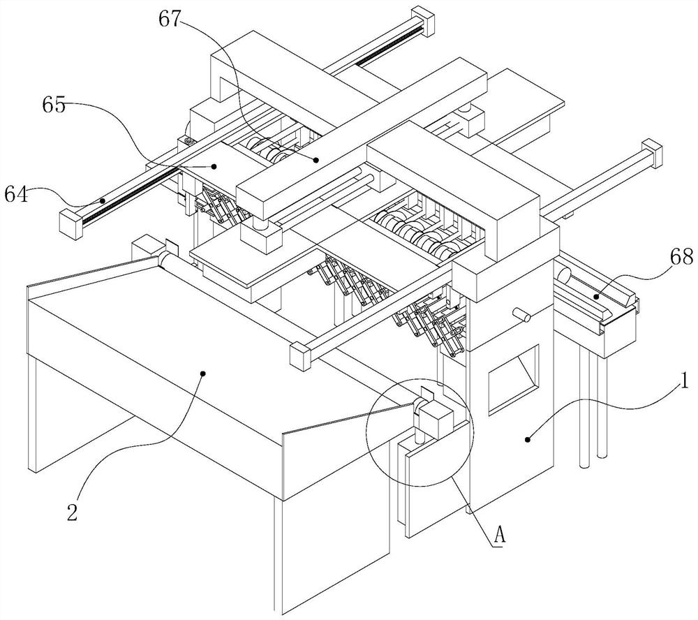 A roll paper automatic paper cutter