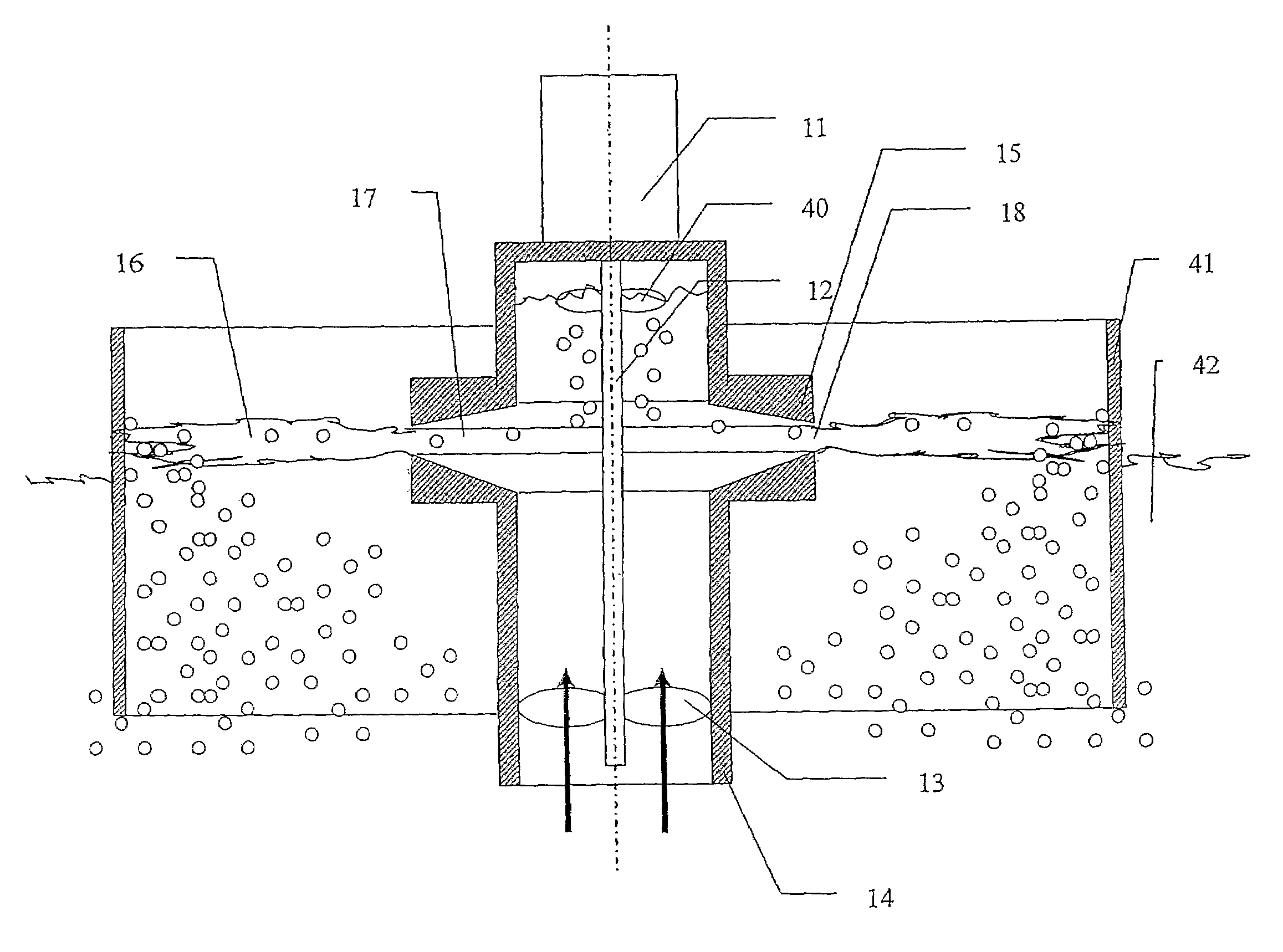Apparatus and method for aeration/mixing of water